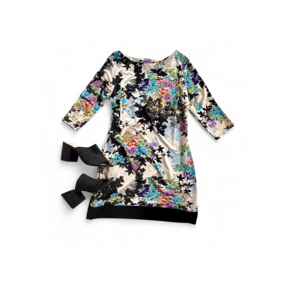 Atmosphere Japanese inspired print mini dress